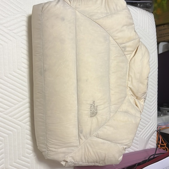 North Face Girl’s Double Down Trimclimate down jacket (14/16) - Picture 6 of 7